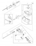 Makita MS22C String Trimmer Spare Parts